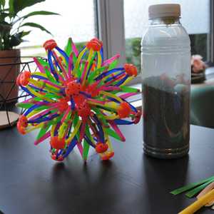 Sensorisch materiaal, prikkelverwerking, tovervraag, ademhaling, hoberman sphere